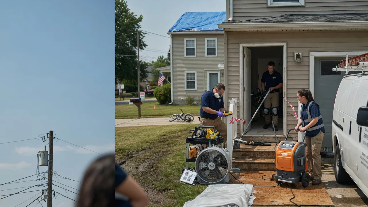 Water Damage Repair in Mcloud, OK near me